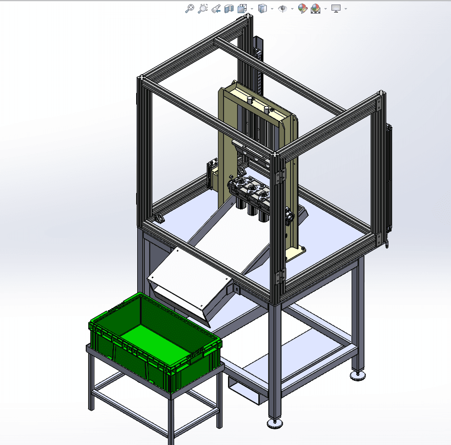 Semi-Automated Door Hinge Press-Fit Cell